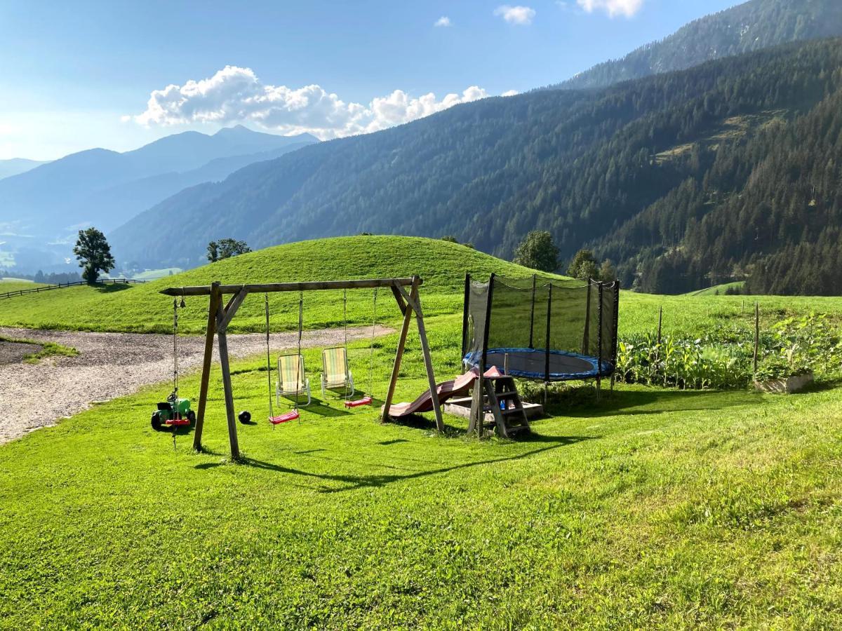 Schneiderhof, Chalet, Urlaub Auf Dem Bauernhof Ridnaun Exteriör bild