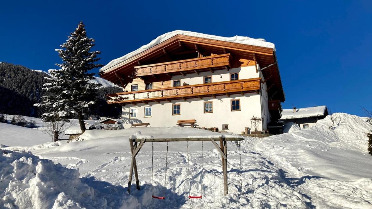 Schneiderhof, Chalet, Urlaub Auf Dem Bauernhof Ridnaun Exteriör bild